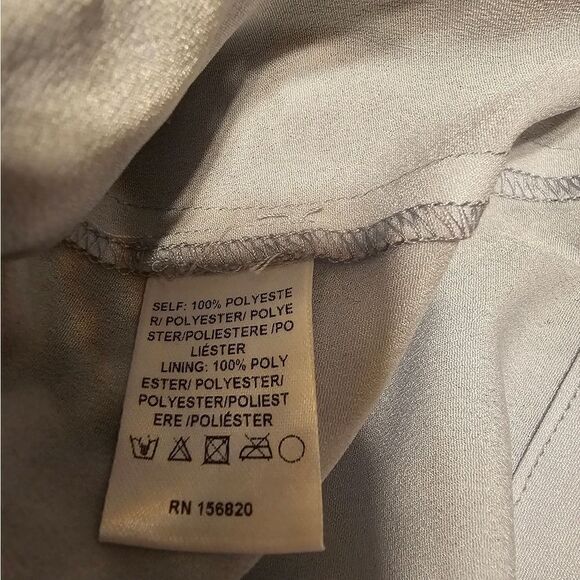 Gold Hawk long sleeve blouse Women's medium gray Pre-owned - Picture 4 of 7